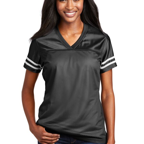 Sport Tek Ladies PosiCharge ® Replica Jersey LST307 Ladies PosiCharge ® Replica Jersey Thumbnail