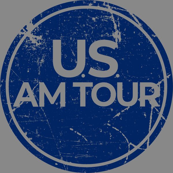 US AM Tour Distressed Blue Thumbnail
